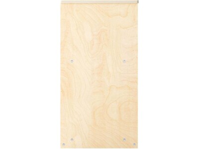 Flash Furniture Bright Beginnings 9-Section Puzzle Holder, 24"H x 12.5"W x 12.75"D, Natural Birch Plywood (MK-10841-GG)