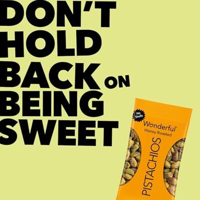 Wonderful No Shells Honey Roasted Pistachios, 8/Box (HR0146A25M1)