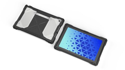 MAXCases Shield Extreme-X2 Rugged Polycarbonate/TPU 10.5" Tablet Case for ASUS CM30, Black (ASESCM30BLK)