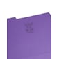 Smead Interior File Folders, 1/3-Cut Tab, Letter Size, Purple, 100/Box (10283)