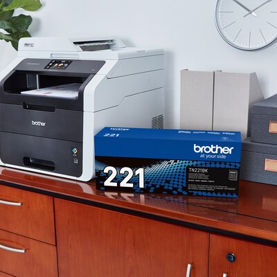 Brother TN-221 Black Standard Yield Toner Cartridge   (TN221BK)