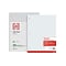 Staples Graph Ruled Filler Paper, 8.5 x 11, White, 100 Sheets/Pack (TR25139)