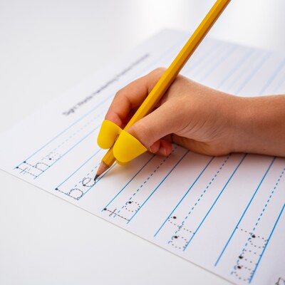 The Pencil Grip Small Writing Claw Pencil Grips, Assorted Colors, 12/Pack (TPG21112)