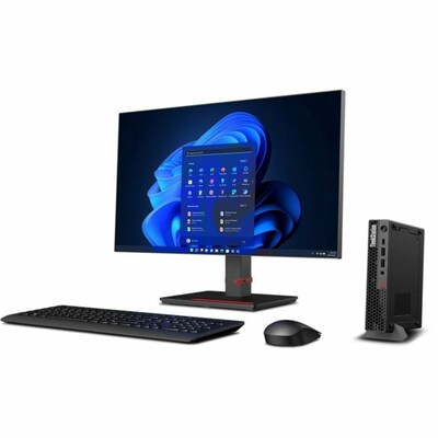 Lenovo ThinkStation P3 Tiny Desktop Computer, Intel Core i7-14700, 16GB RAM, 512GB SSD, Windows 11 Pro (30H1S9FK00)