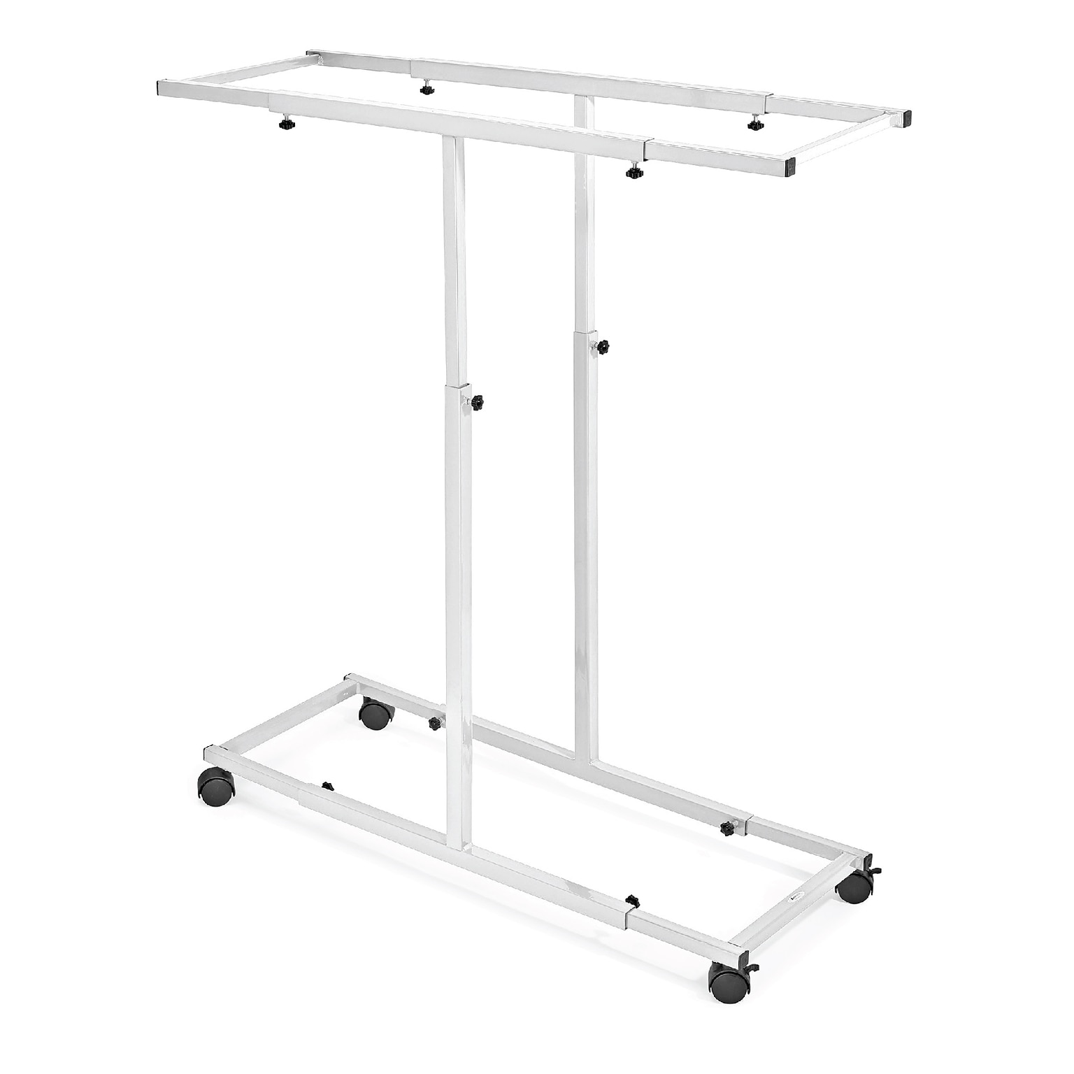 AdirOffice Steel Mobile Vertical Large File Storage Plan Center For Blueprints, White (614-WHI)