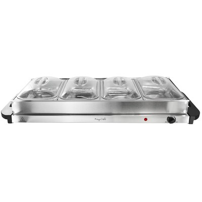 MegaChef Buffet Server & Food Warmer, 4 Sections (935123024M)