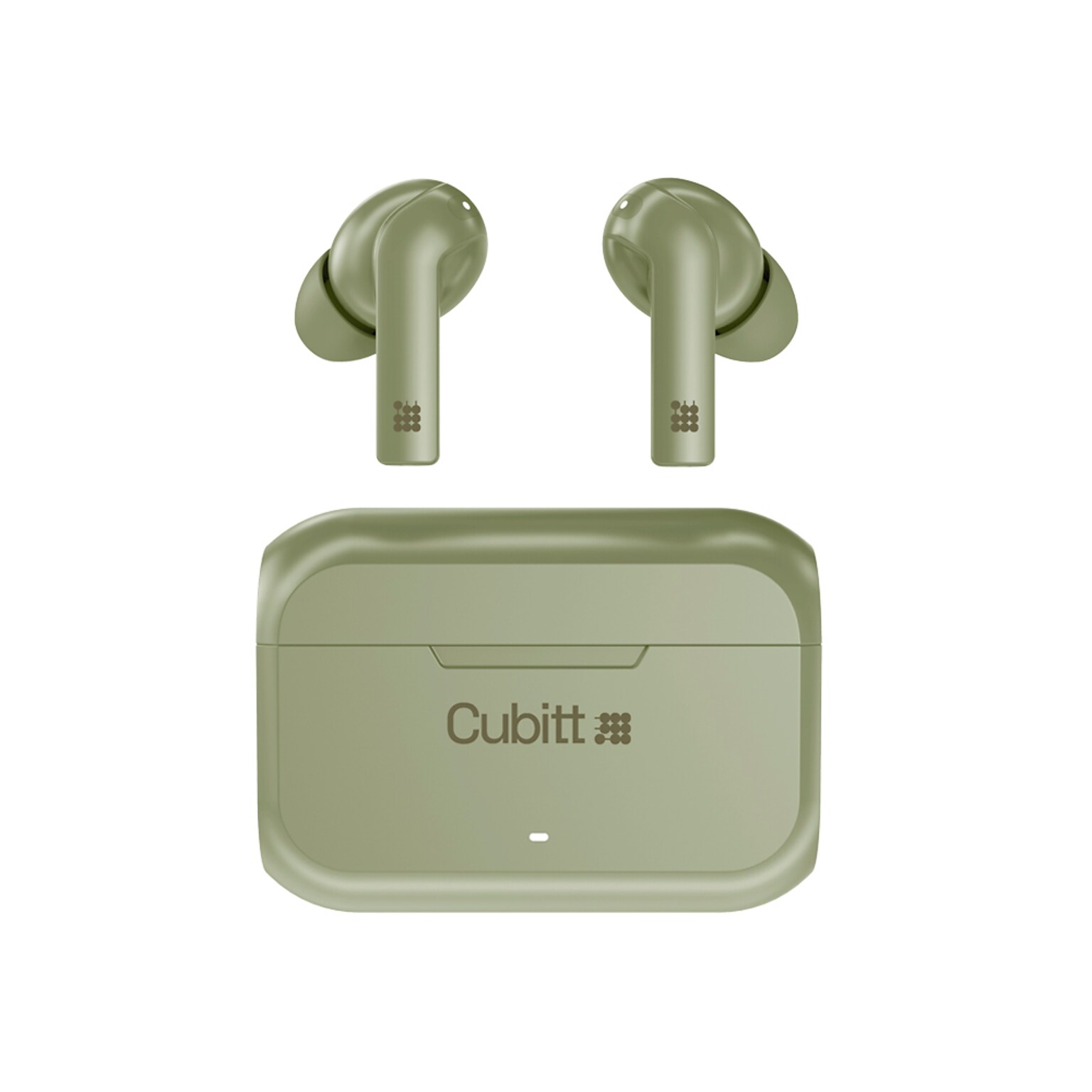 Cubitt Gen 2 Wireless Active Noise Canceling Earbuds, Bluetooth, Green (CTEG2-3)