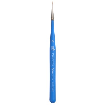 Princeton Select Artiste Mixed Media Synthetic Mini Spotter Brush, 6/Pack (PBXP3750MSP200-6)