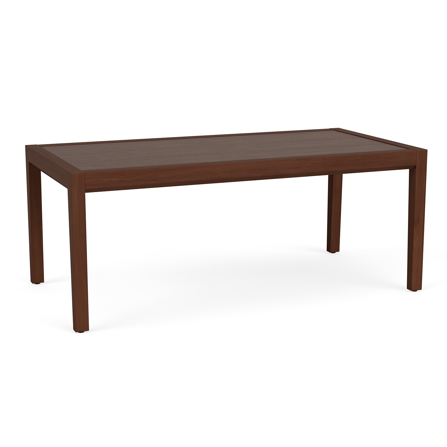Lesro Brooklyn 40W x 20D Laminate Coffee Table, Riftwood Walnut (BK0840.WWL.TRW)
