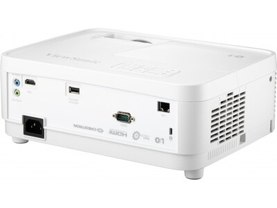 ViewSonic 3000 ANSI Lumens WXGA LED Short Throw Projector with H/V Keystone, 4 Corner Adjustment, White (LS560WH)