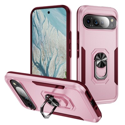SaharaCase Raider Phone Case for Google Pixel 9 Pro XL, Shock Absorbing, Desert Rose (CP00612)