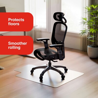 Quill Brand® Hard Floor Chair Mat, 36 x 48, Clear (STP-15987)