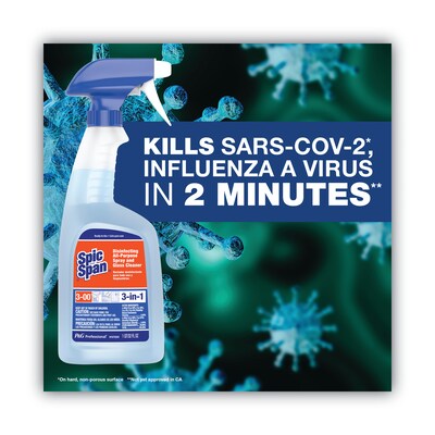 Spic and Span Disinfecting All-Purpose Spray and Glass Cleaner, Fresh Scent, 1 gal. Bottle (PGC58773