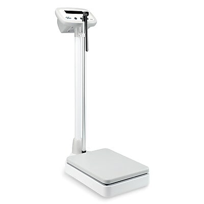 Viva Comfort Digital BMI Physician Weight & Height Scale, 660 lbs. Capacity, White (ADI904-01-MK)