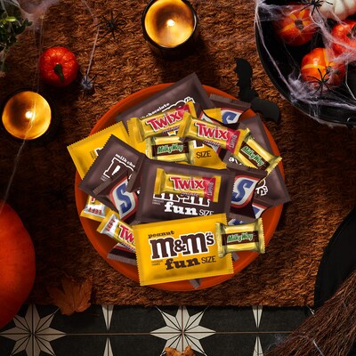 Mars Halloween Milk Chocolate Variety Candy Pack, 76.94 oz., 200 Pieces (462823)