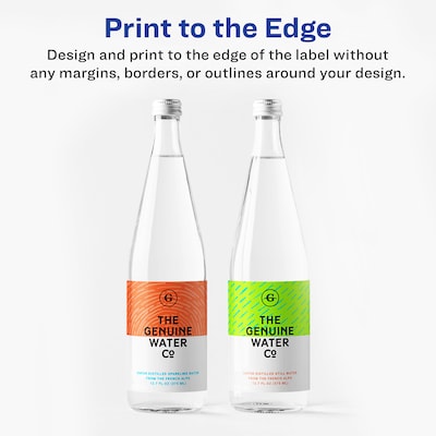 Avery Laser/Inkjet Rectangle Waterproof Multipurpose Labels, 7.75" x 4.75", White, 20/Pack (94255)