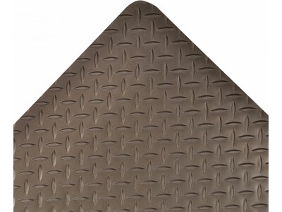 NoTrax Cushion Trax Anti-Fatigue Mat, 60 x 36, Black (479S0035BL)