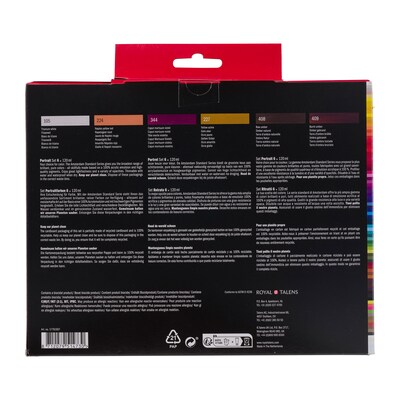 Amsterdam Portrait Acrylic Paint, Assorted Colors, 6/Pack (AMS17791907)