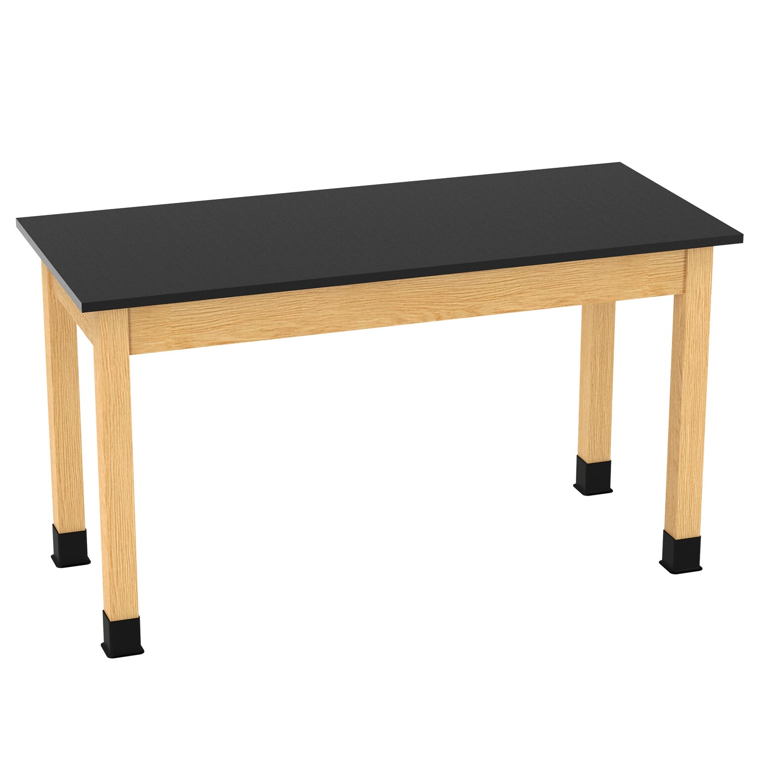 Diversified Woodcrafts Rectangular Science Lab Table, 54 x 24, Light Hardwood (P7206M30N)