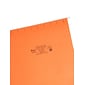 Smead Adjustable Tab Recycled Hanging File Folder, 5-Tab, Letter Size, Orange, 25/Box (64065)