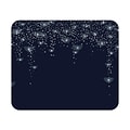 OTM Essentials Prints Series Falling Stars Non-Skid Mouse Pad, Navy/Silver (OP-MH-Z132A)