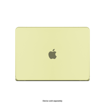 SaharaCase Venture Series Matte Finish Hard Shell Case for 13 MacBook Neo, Yellow, (LT00132)