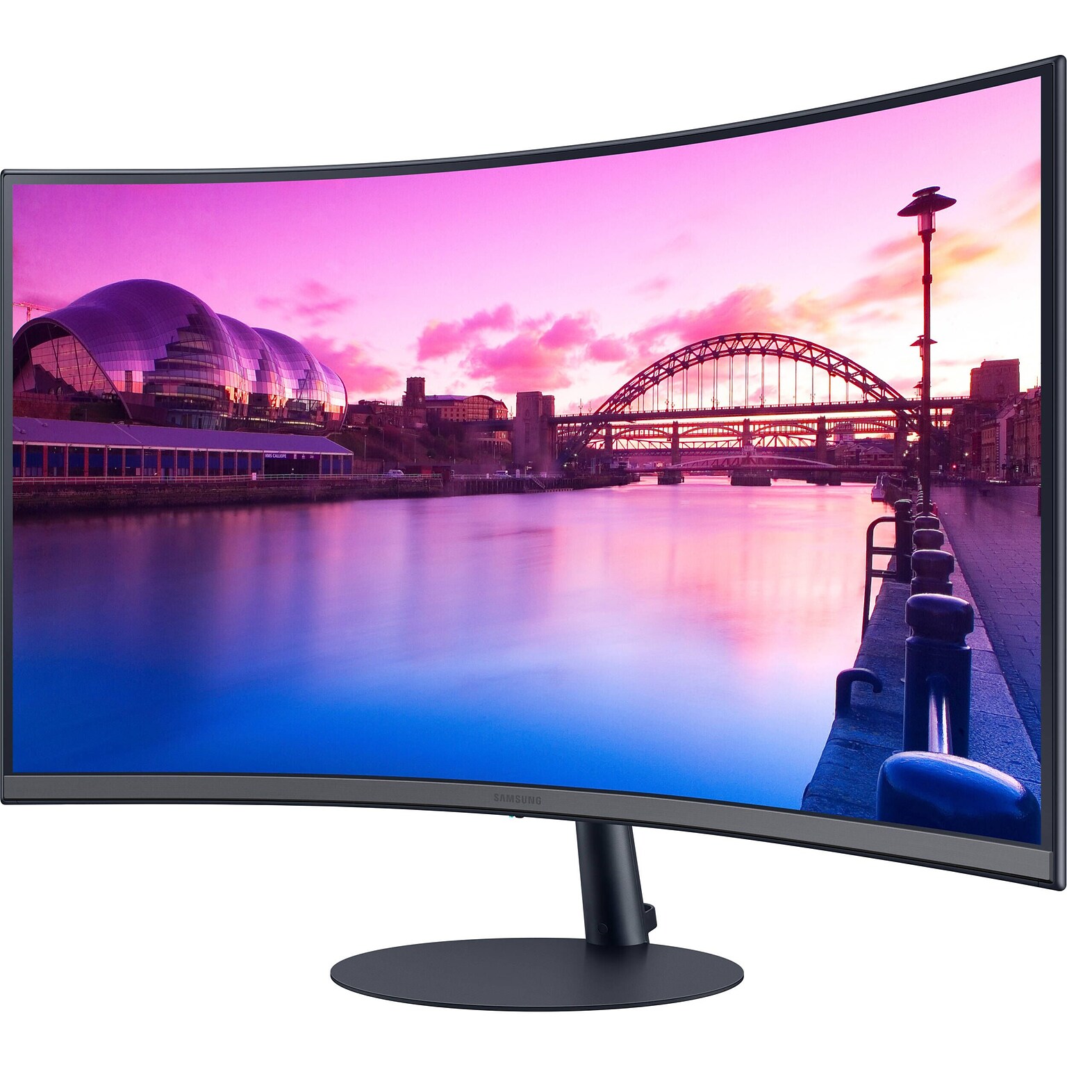 Samsung S39C 27 Curved 75Hz LED Monitor, Black (LS27C392EANXGO)