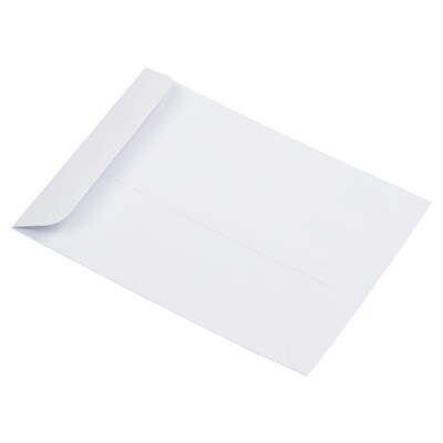 JAM Paper Catalog Envelope, 4.625" x 6.75", White, 25/Pack (1623988)
