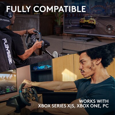 Logitech TRUEFORCE G923 Racing Wheel and Pedals for Xbox X S, Xbox One and PC. (941-000156)