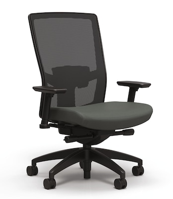 Union & Scale™ Workplace2.0™ 500 Series Mesh and Fabric Task Chair, Iron Ore (51973)