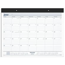 2024 AT-A-GLANCE Success 21.75 x 17 Monthly Desk Pad Calendar, White (ST24-00-24)