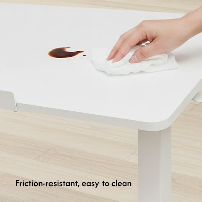 FlexiSpot H7 Pro Adjustable Side Table, 27.6" x 15.8", White (H7W-PRO-2816)