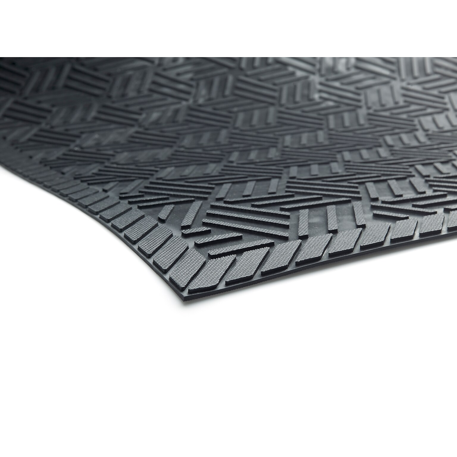 M+A Matting SuperScrape Plus Commercial Outdoor Scraper Entrance Floor Mat, 3 x 10, Black (55580310100)