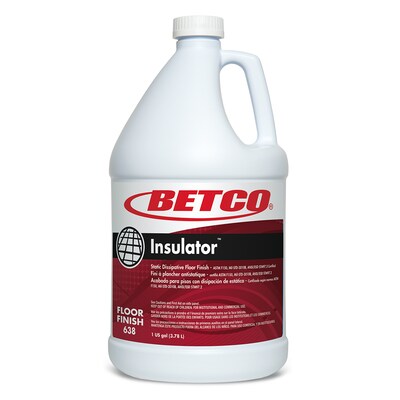 Betco Insulator Floor Finish, White, 128 oz., 4/Carton (BET6380400)