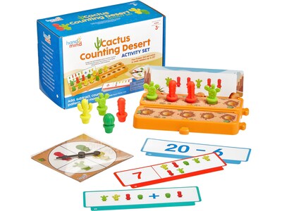 hand2mind Cactus Counting Desert Activity Set (94448)