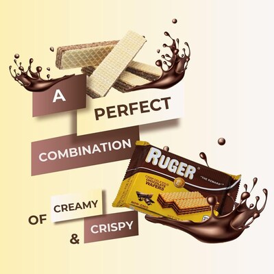 Ruger Chocolate Wafers, 2.125 oz., 12 Packs/Box (RUG00310)