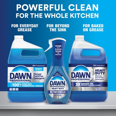 Dawn Professional Heavy Duty Powerwash Commercial Dish Soap Spray, 16 Fl. oz. (12300)