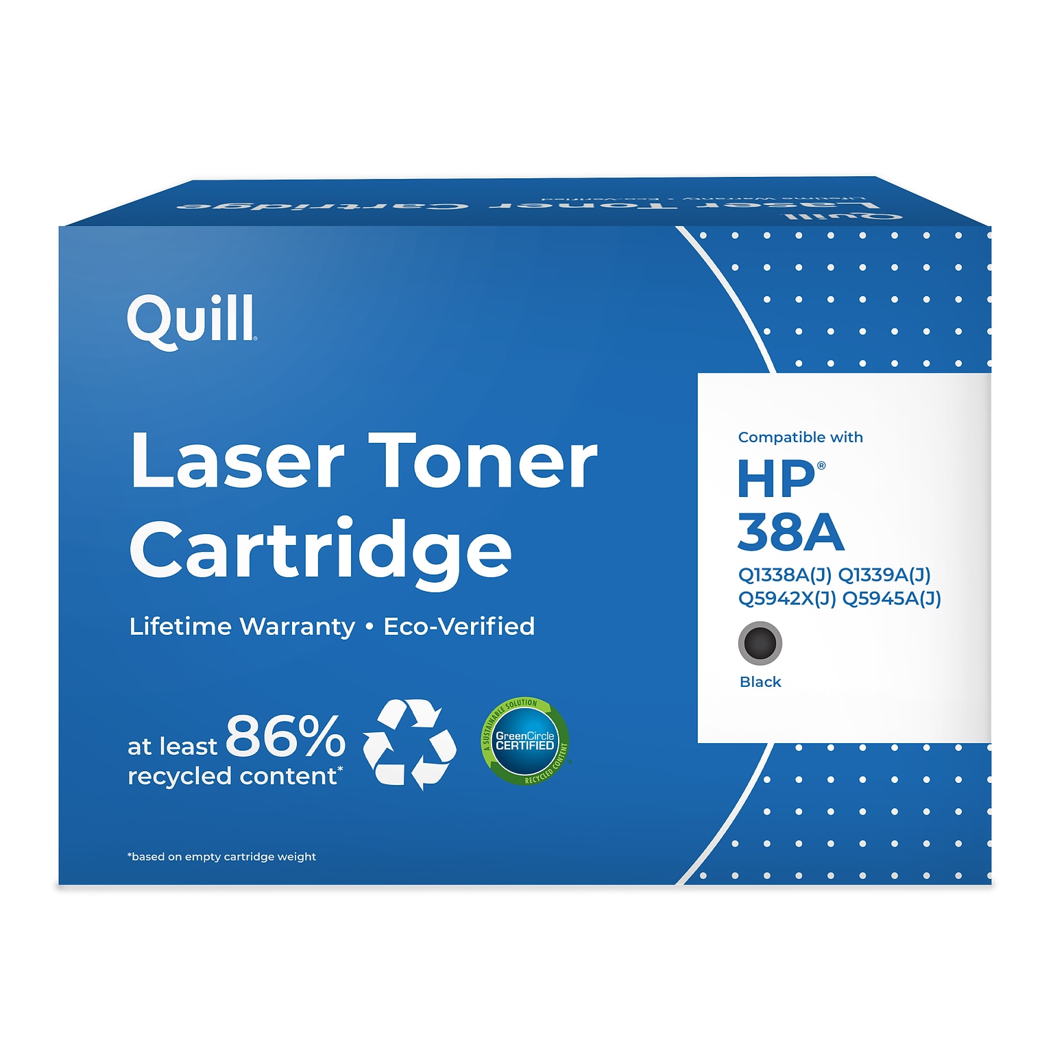 Quill Brand® Remanufactured Black Extended Yield Toner Cartridge Replacement for HP 42X (Q5942X) (Lifetime Warranty)