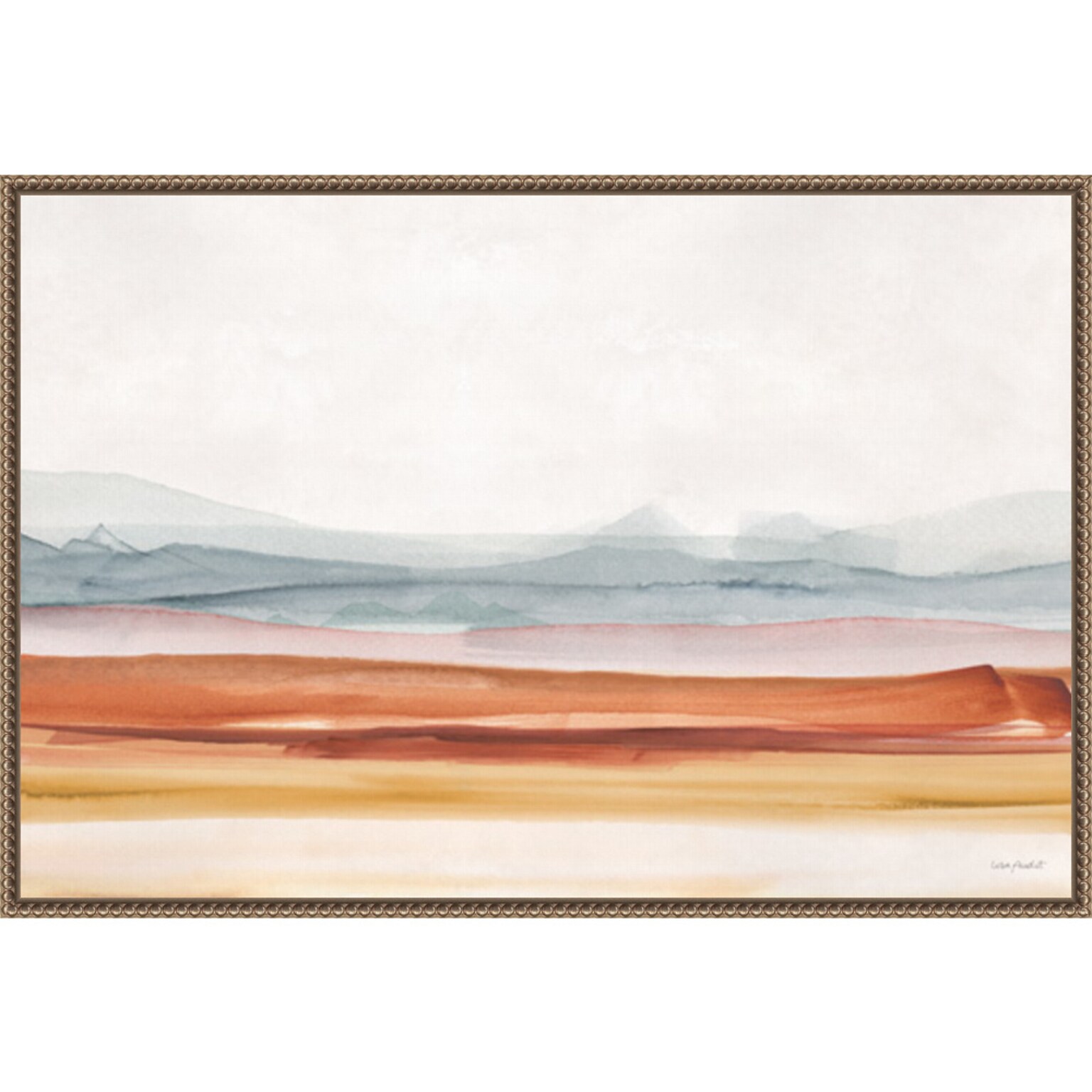 Amanti Art Sierra Hills 01 by Lisa Audit Framed Canvas Wall Art Print, 33 x 23 (A42678302689)