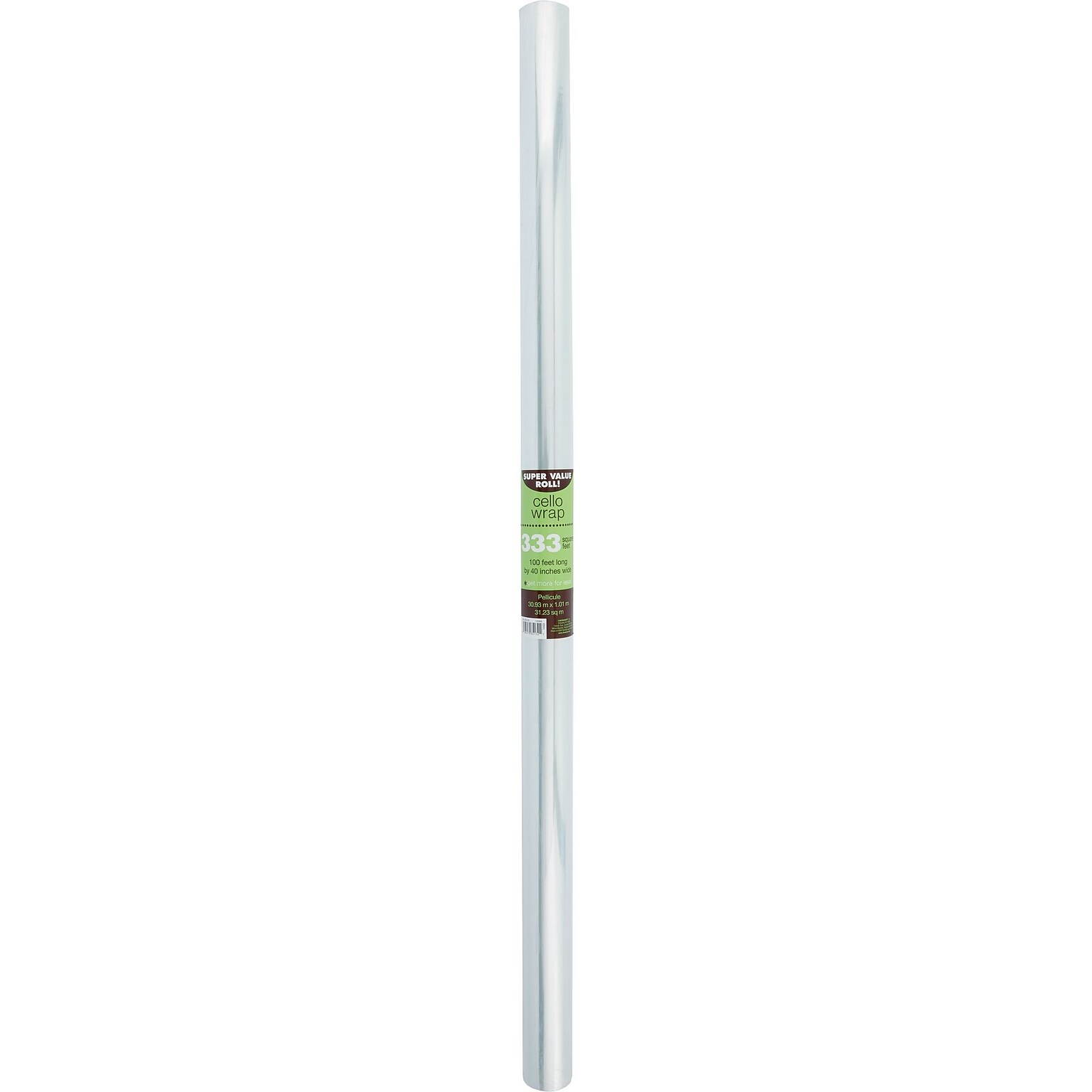 Party City Cellophane Wrap, Clear (AM189105)
