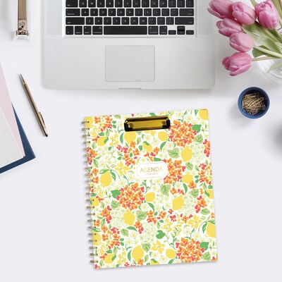 2026-2027 Blue Sky Palermo Clip 8" x 11" Academic Year Weekly & Monthly Planner, Plastic Cover (157586)