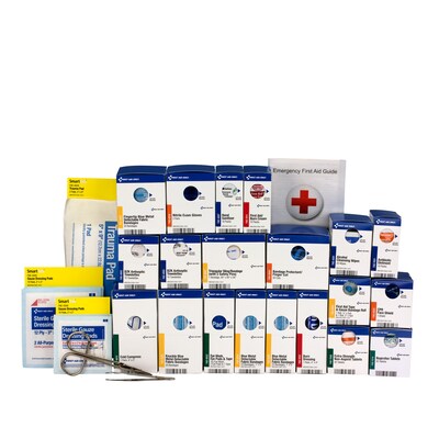 First Aid Only™ ANSI A+ SmartCompliance Large Food Service First Aid Kit Refill with Medication for up to 50 People (90693)