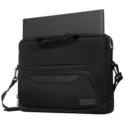 Targus Mobile Elite 14" Nylon Water-Resistant Laptop Bag, Black (TBS579GL)