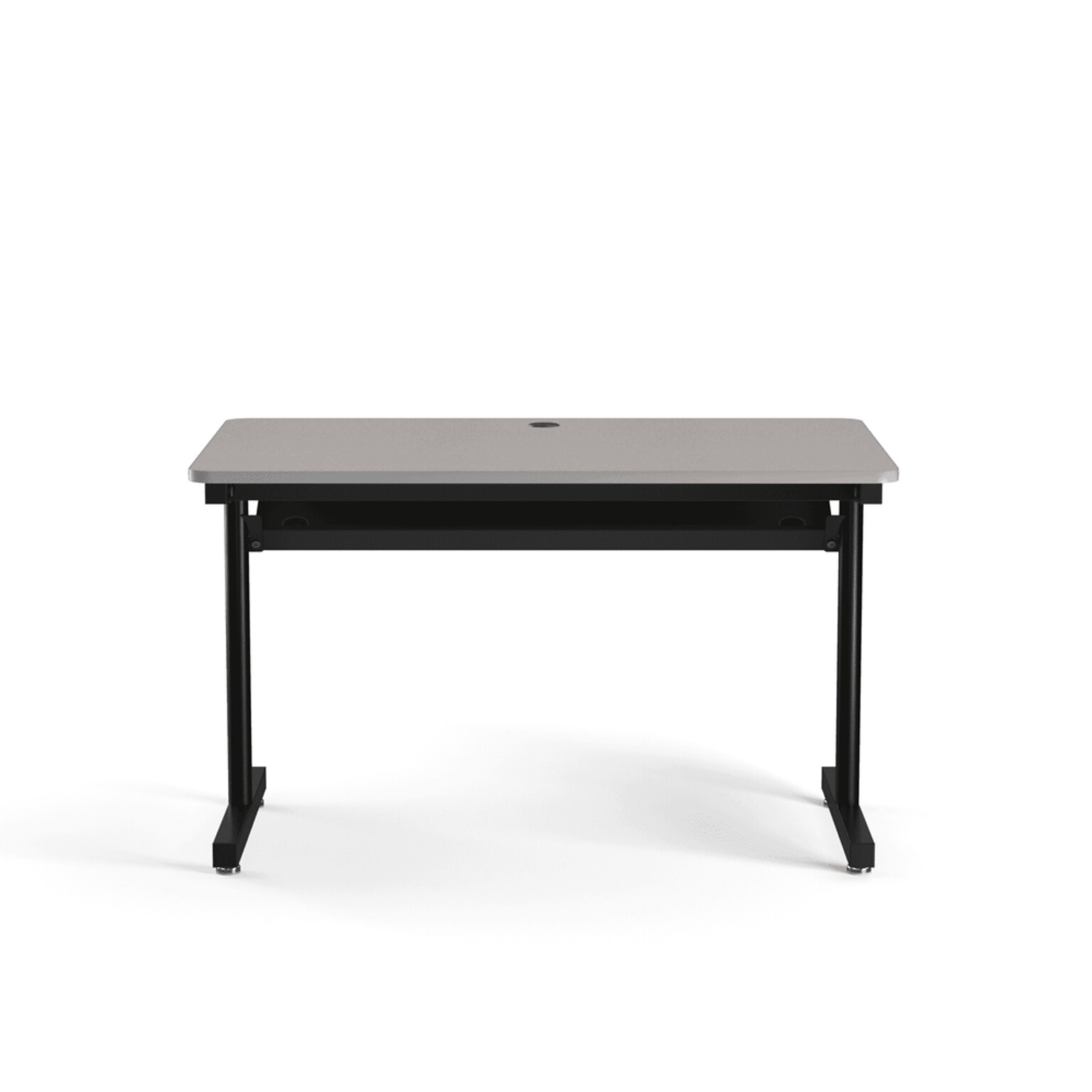 VersaDesk 48W Basic Computer Table, Grey/Black (BCT4830-BG)