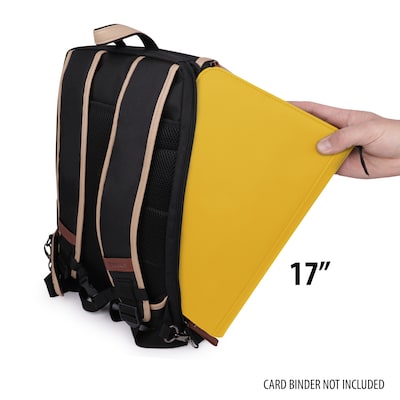 ENHANCE Trading Card Backpack, Black (7527085)