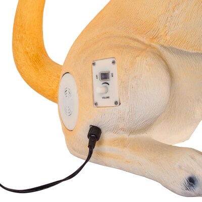 National Tree Company 28" Motion-Activated Labrador Retriever with Wagging Tail (BG-20344AR1YLW)