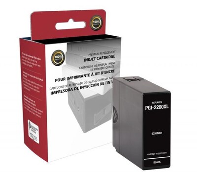 Clover Imaging Group Remanufactured Black High Yield Inkjet Cartridge Replacement for Canon PGI-2200