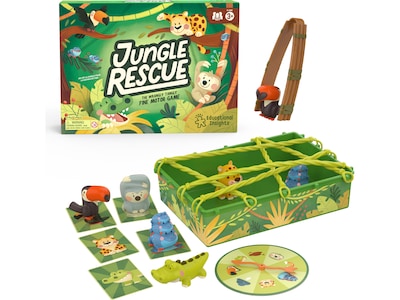 Educational Insights Jungle Rescue Fine Motor Game (3086)