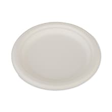 Southern Champion ChampWare Heavyweight Bagasse Plate, 7, White, 1,000/Carton (SCH18120)