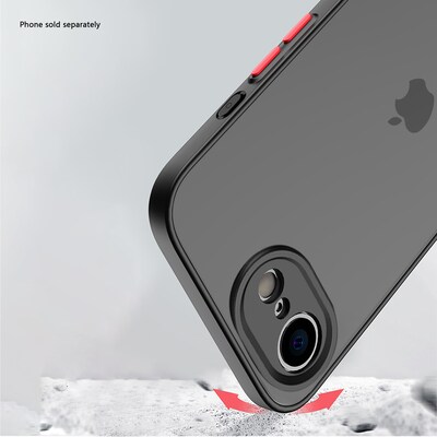 SaharaCase Venture Series Phone Case for iPhone 16e, Shock Absorbing, Scorpion Black (CP00804)